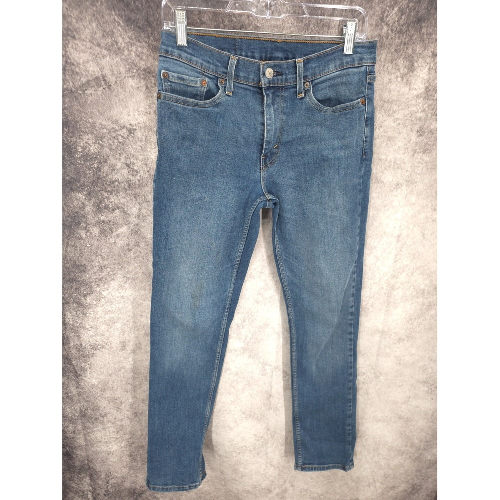 Levis 511 Jeans Mens 30 X 30 Blue Slim Fit Straight Leg Mid Rise Medium Wash